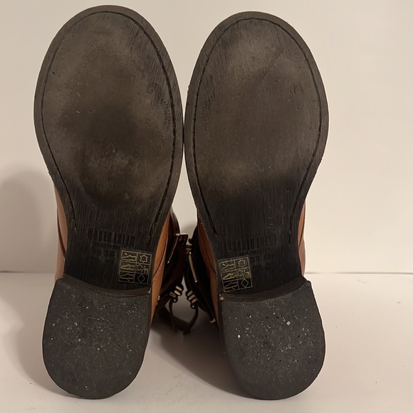 Santa Lolla Brown Leather Boots Size 6 - Picture 6 of 12